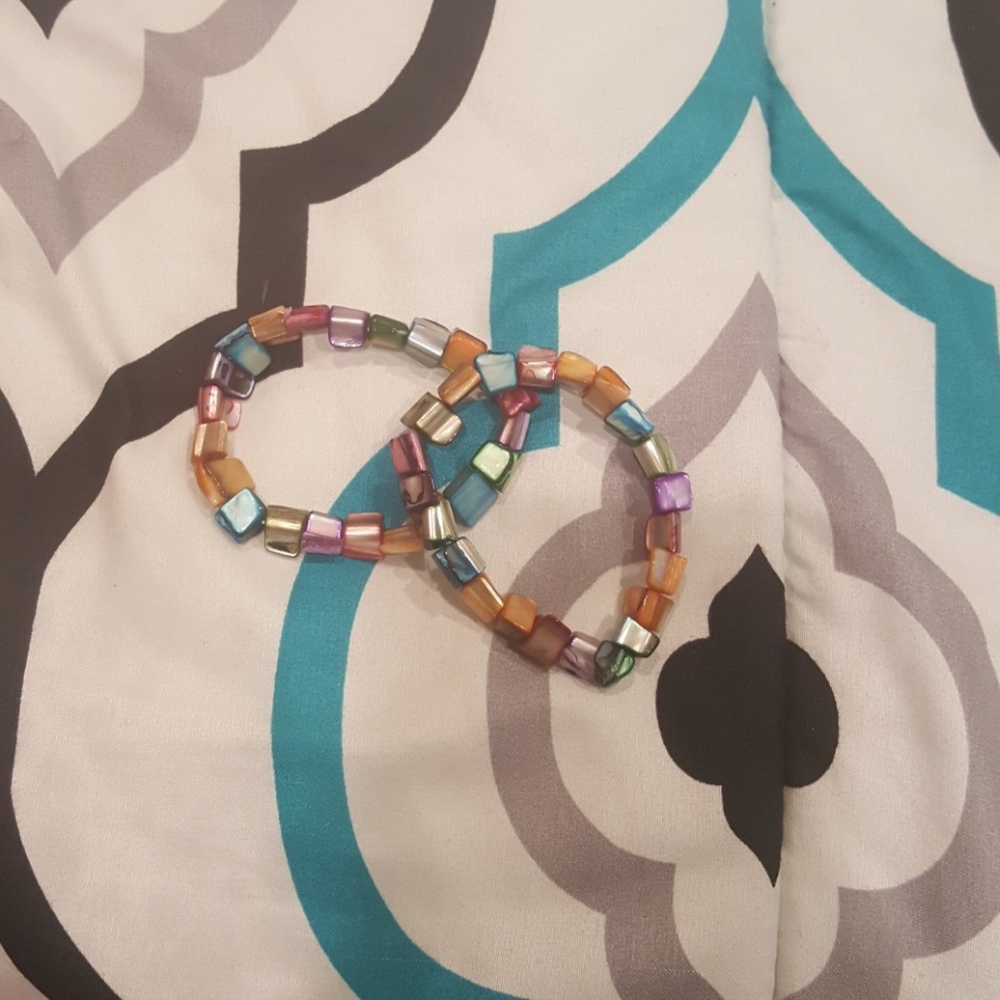 Multi-Colored beaded bracelet